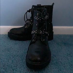 Combat boots sz 7.5